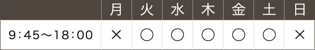 診療時間